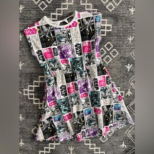 Star Wars girls dress size 6 small